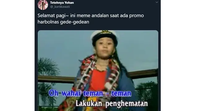 6 Meme saat Menghadapi Harbolnas Ini Bikin Senyum Kecut