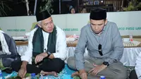 Bakal Calon Presiden (Bacapres) Ganjar Pranowo melakukan kunjungan silahturahmi ke Pondok Pesantren (Ponpes) Darul Habibi, Lombok Tengah, Nusa Tenggara Barat (NTB), Minggu (15/10/2023) malam (Istimewa)