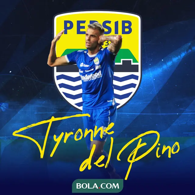 Persib Bandung - Ilustrasi Tyronne del Pino