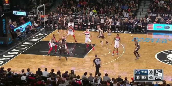 VIDEO : GAME RECAP NBA 2017-2018, Nets 119 vs Wizards 84