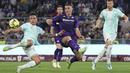 Pasukan Simone Inzaghi membalikkan situasi dan mencetak dua gol balasan lewat aksi Lautaro Martinez. (AP Photo/Andrew Medichini)