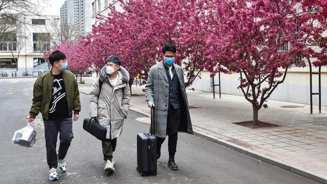 FOTO: Corona Mereda, Perkuliahan di China Berjalan Kembali