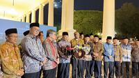 Sejumlah ormas keagamaan dan tokoh lintas agama bertemu Presiden Prabowo Subianto di Istana Negara Jakarta, Senin (1/9/2025). (Foto: Liputan6.com/Lizsa Egeham).