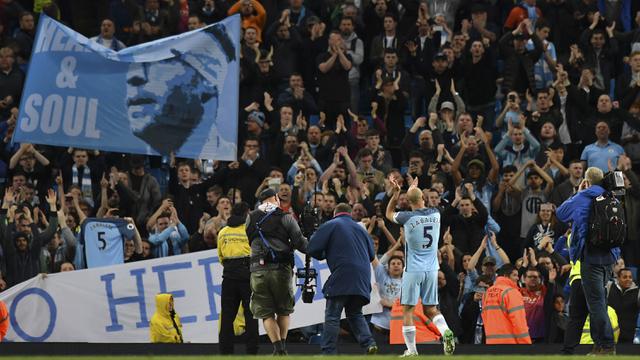 Zabaleta Ajak Anaknya saat Pamit dengan Manchester City