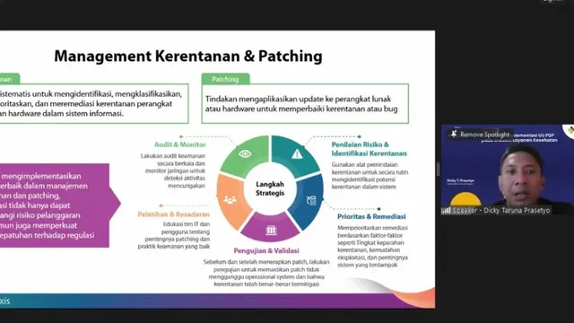 Sosialisasi Industri Layanan Kesehatan di Webinar Bersaama Rumah Sakit Unpad.