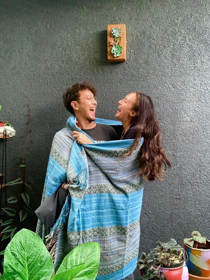 [Fimela] Dimas Anggara dan Nadine Chandrawinata