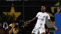 5. Rodrygo (Santos FC) - 36 Juta Pounds. (AFP/Nelson Almeida)