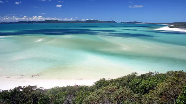Pantai Whitehaven - Australia
