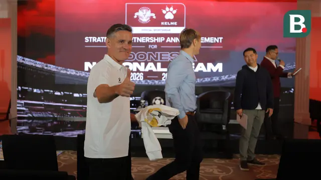 Foto: PSSI Jalin Kerja Sama dengan Kelme Sebagai Aparel Baru Timnas Indonesia