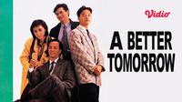 A Better Tomorrow dibintangi oleh Leslie Cheung dan Lung Ti. (Dok. Vidio)