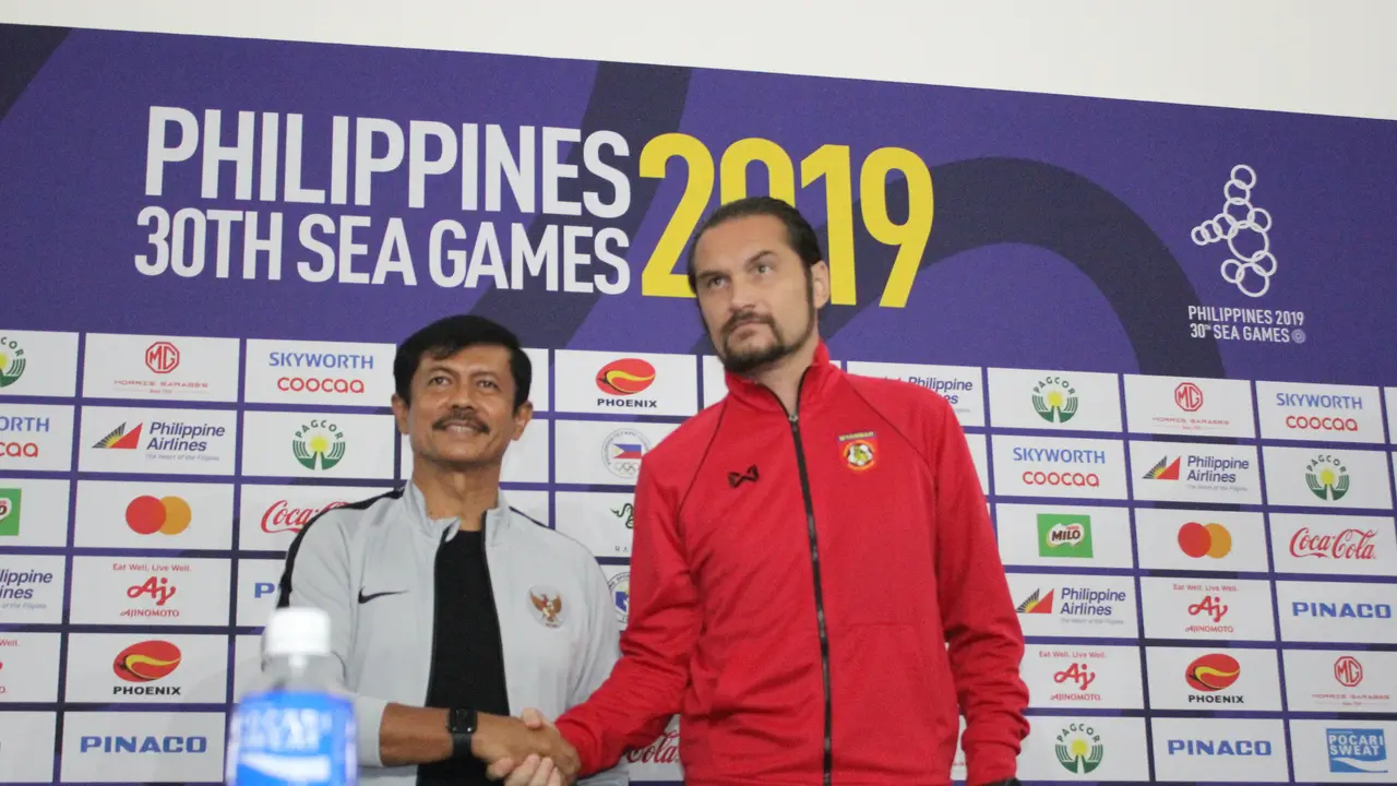 Indra Sjafri Velizar Popov Timnas Indonesia U-22 Timnas Laos U-22