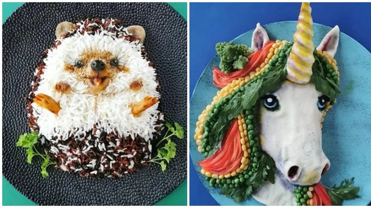 7 Kreasi Makanan Berbentuk Hewan Ini Bikin Sayang Dimakan