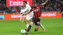 Kekalahan 0-1 dari AC Milan membuat AS Roma turun ke peringkat empat dan membuat persaingan empat besar Liga Italia semakin panas. (AP Photo/Antonio Calanni)