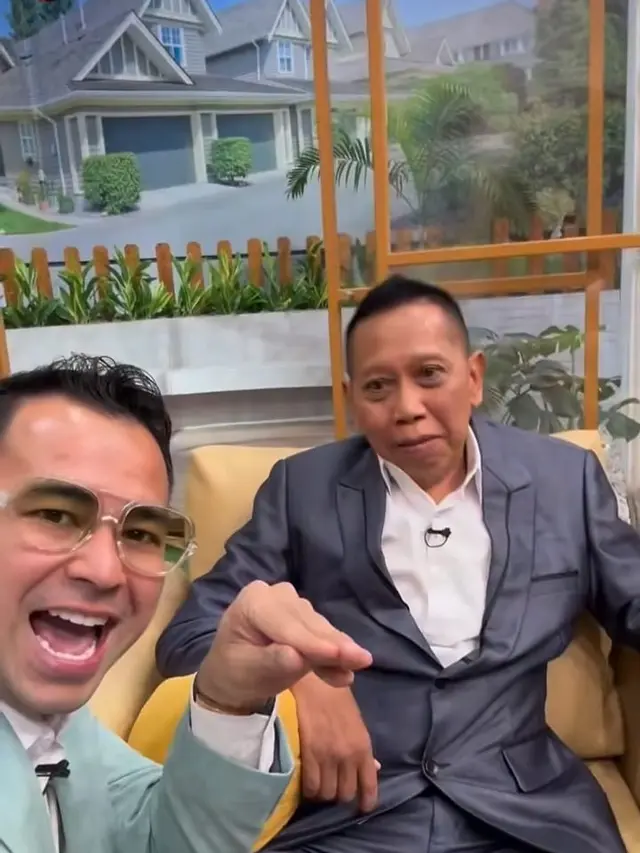 Potret Raffi Ahmad beri semangat Tukul Arwana (Sumber: Instagram Stories/@raffinagita1717)