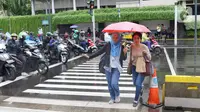 Cuaca Hari Ini: Hampir Seluruh Jabodetabek Diguyur Hujan Siang Nanti