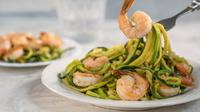 ilustrasi zucchini noodle/Elena Shashkina/Shutterstock