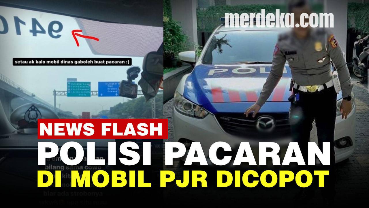 VIDEO: Pacaran Pakai Mobil Polisi, Bripda Arjuna Bagas Dicopot dan Ditahan Propam