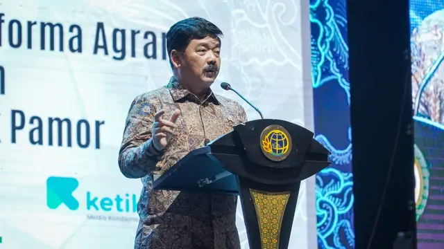 Menteri Agraria dan Tata Ruang/Badan Pertanahan Nasional (ATR/BPN) Hadi Tjahjanto