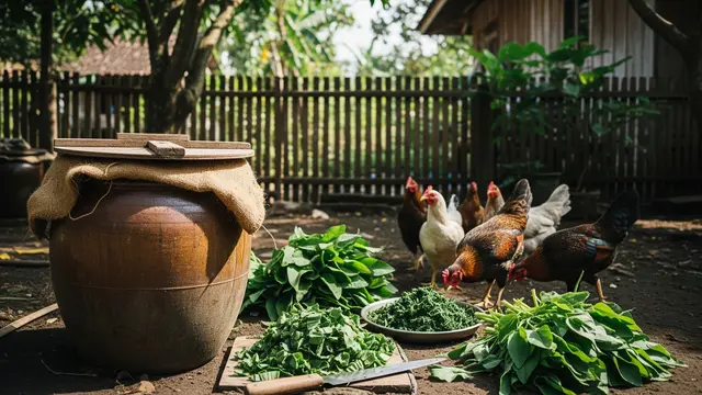 Jadwal Pakan Ayam Kampung