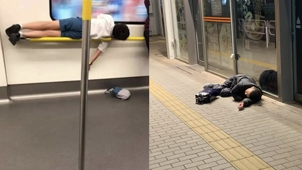 Orang Tidur Sembarangan