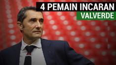 Ernesto Valverde telah mengincar sejumlah nama untuk memperkuat skuat Barcelona. Siapa saja mereka?