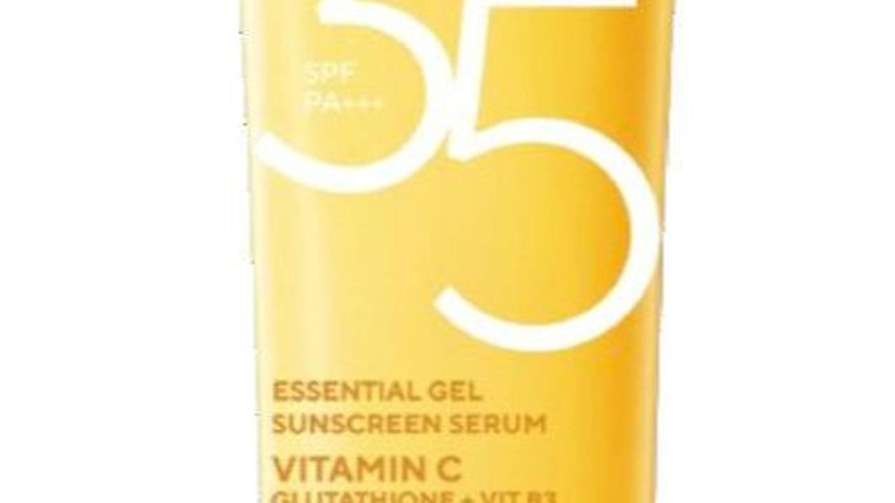 1. Wardah UV Shield Essential Gel Sunscreen Serum SPF 35 PA+++<br>
