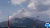Lewotobi Laki-laki Erupsi, Tinggi Kolom Abu Capai 2500 Meter