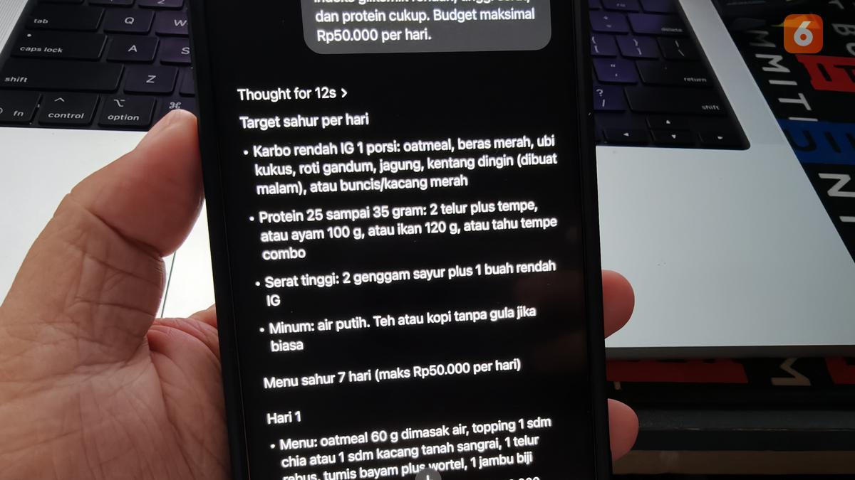 3 Tips ChatGPT Saat Ramadan, Bantu Susun Menu Sahur sampai Ide Jualan