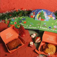 Hampers natal dari Fudgy Bro. (Foto: Instagram/fudgybro)