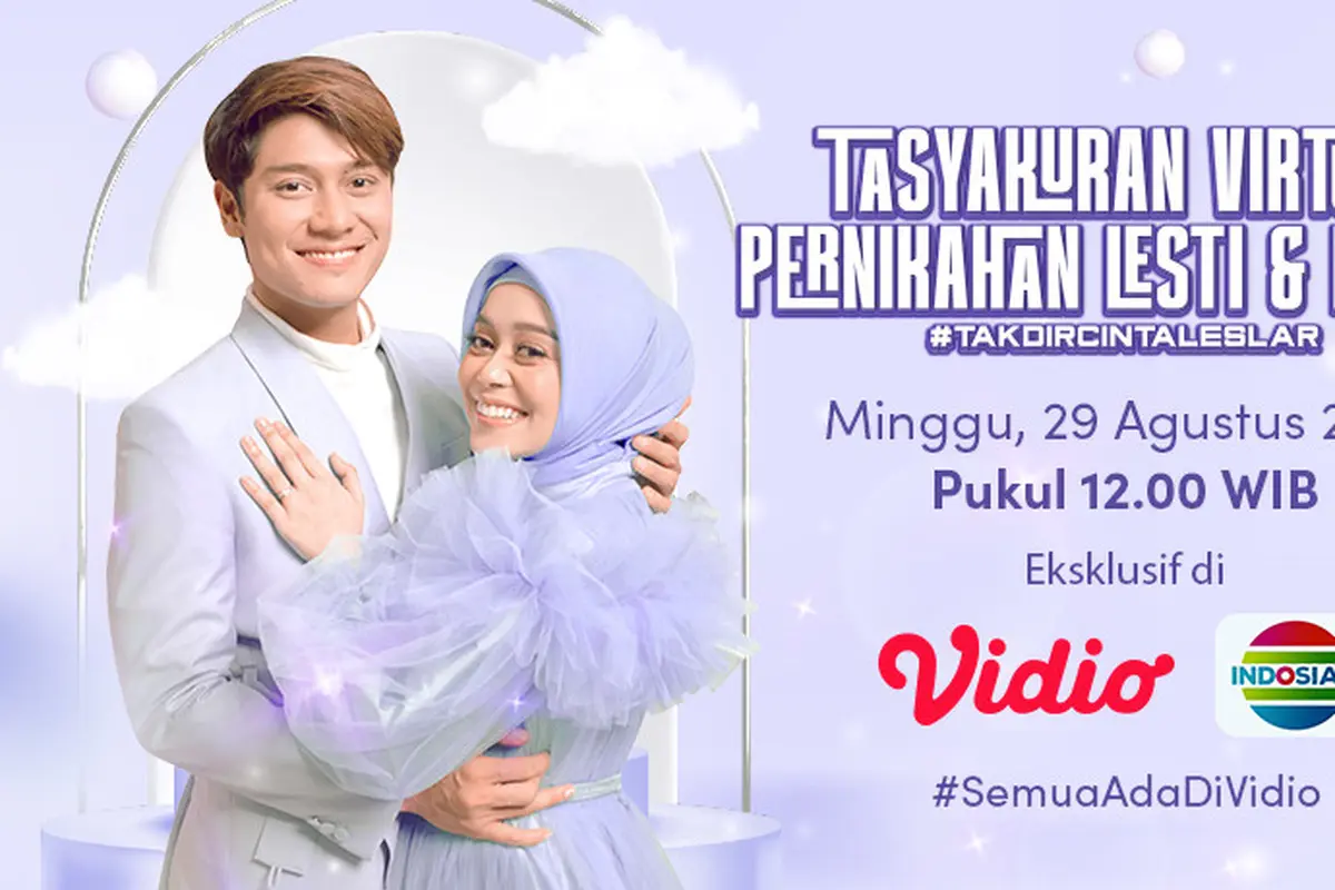 Tasyakuran Virtual Pernikahan Lesti dan Billar #TakdirCintaLeslar