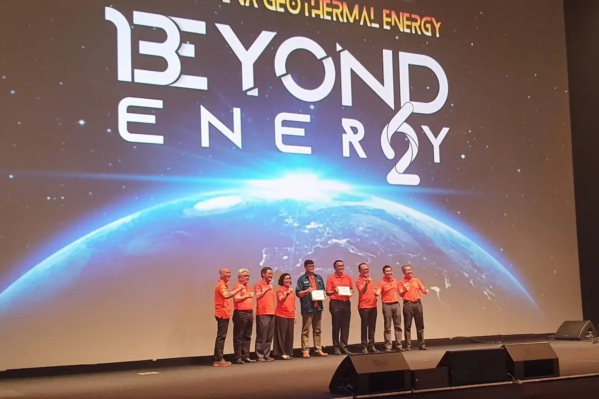 PT Elnusa Tbk (Elnusa), meraih penghargaan dari PT Pertamina Geothermal Energy (PGE) atas jasa hydraulic workover. Dok Elnusa