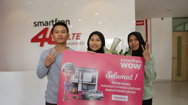 Kenalan dengan Yashinta, Perempuan Milenial Cerdas Pemenang Rumah Undian Smartfren WOW