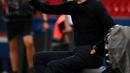 Pelatih PSG, Thomas Tuchel menginstruksikan pemainnya saat bertanding melawan Marseille pada L1 Prancis di stadion Parc de Princes di Paris pada 13 September 2020. Thomas Tuchel resmi menjadi pelatih baru Chelsea. (AFP/Franck Fife)