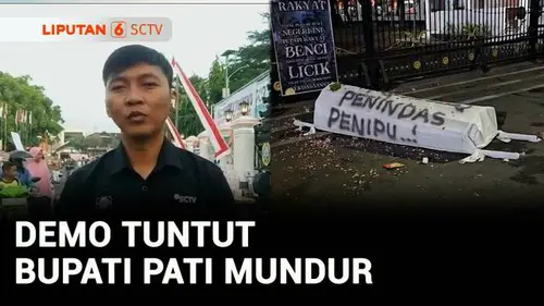 VIDEO: Hari Ini, 50 Ribu Orang Diprediksi Padati Alun-Alun Pati Tuntut Bupati Sudewo Mundur