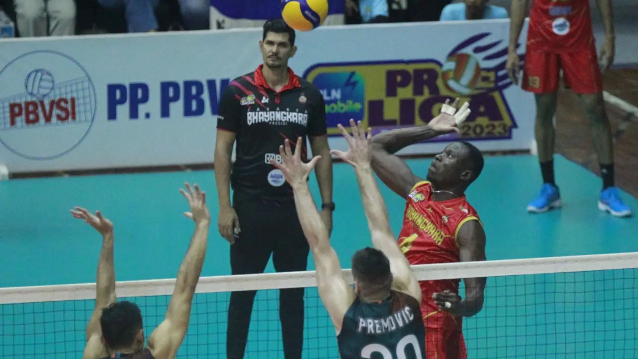 Daudi Okello - Jakarta Bhayangkara Presisi - PLN Mobile Proliga 2023