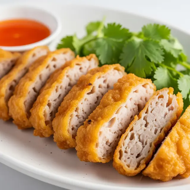 Nugget Rumahan Renyah Tanpa Tepung Roti (Image by Gemini AI)