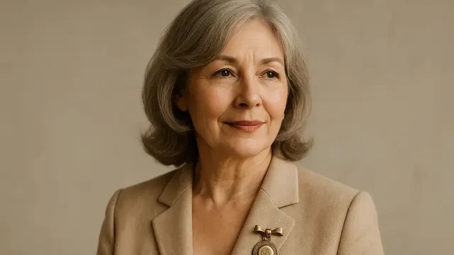 Perhiasan Bros Elegan untuk Orang Tua Usia 50-an/Ilustrasi gambar oleh AI