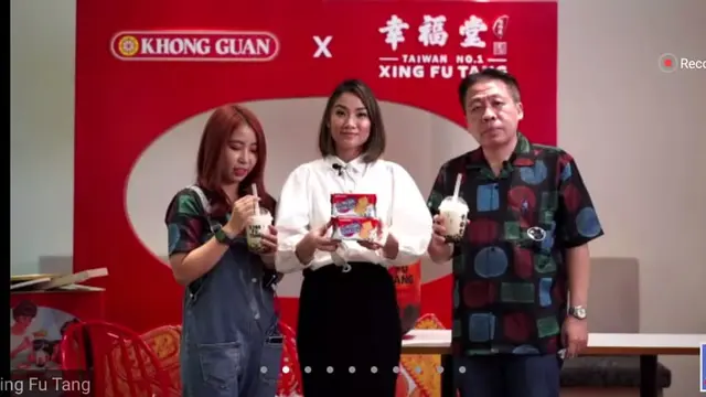 Kolaborasi Rasa Khong Guan dan Minuman Boba Khas Taiwan