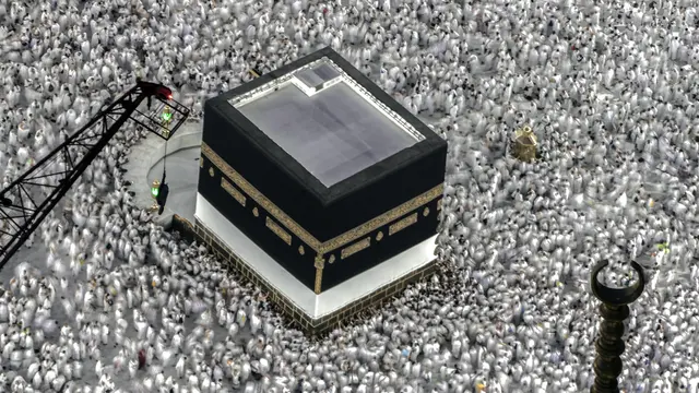 Suasana Makkah yang Mulai Ramai Calon Jemaah Haji
