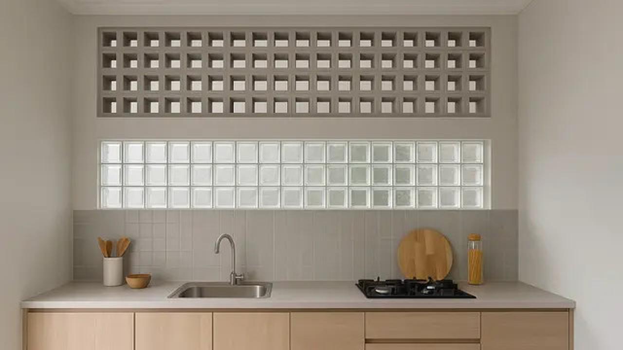 7 Model Rumah Minimalis Kombinasi Roster dan Glass Block, Hunian Cantik yang Hemat Energi