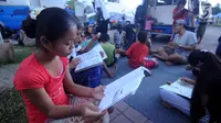 Ribuan Pengungsi Gunung Agung Kembali ke Desanya