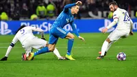 Lyon vs Juventus. (FRANCK FIFE / AFP)