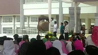 Presiden Jokowi meresmikan Masjid KH Hasyim Asy'ari (Liputan6.com/ Ahmad Romadoni)