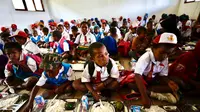 Komando Gabungan Wilayah Pertahanan (Kogabwilhan) III, menggelar kick off program makan bergizi gratis (MBG) di Distrik Sugapa Kabupaten Intan Jaya dan pegunungan Papua Tengah (Istimewa)