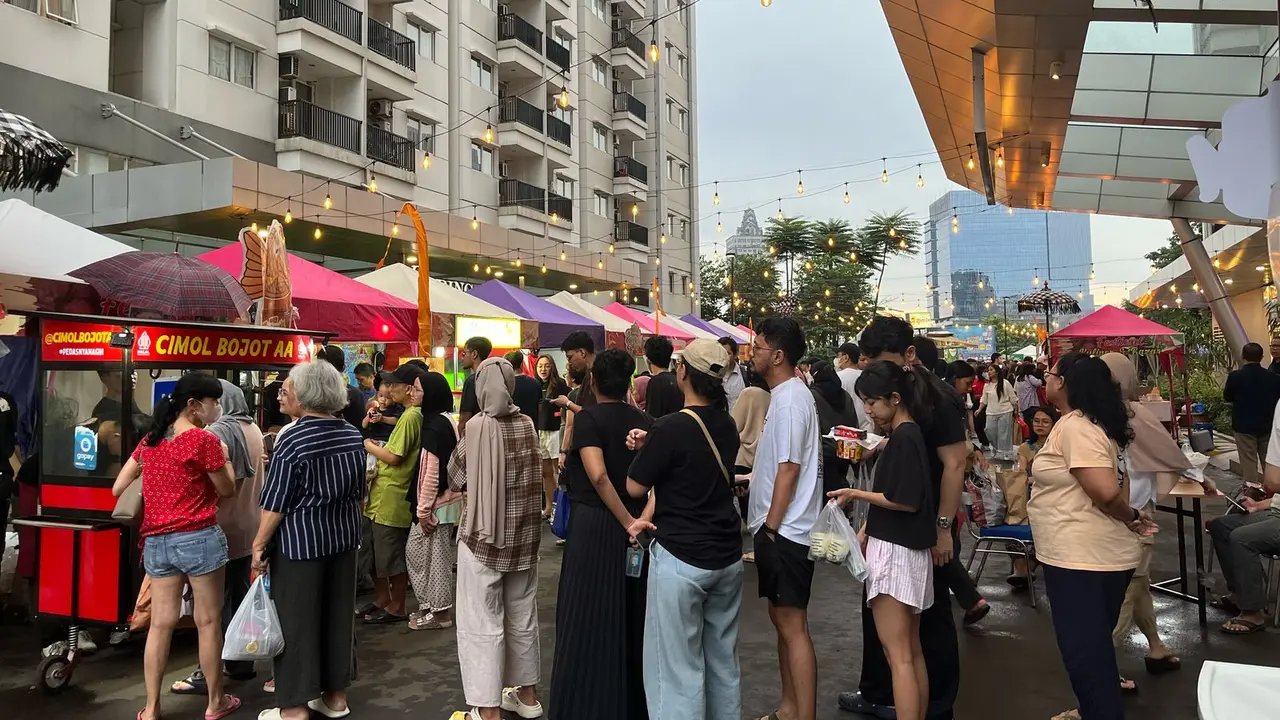 Kegiatan Safari Bazaar digelar di areal hunian atau apartemen bertepatan dengan bulan Suci Ramadan 2025.