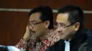 Keterangan Sesmenpora Wafid Muharram semakin memojokkan Andi Mallarangeng, Jakarta, Senin (5/5/2014) (Liputan6.com/Miftahul Hayat).