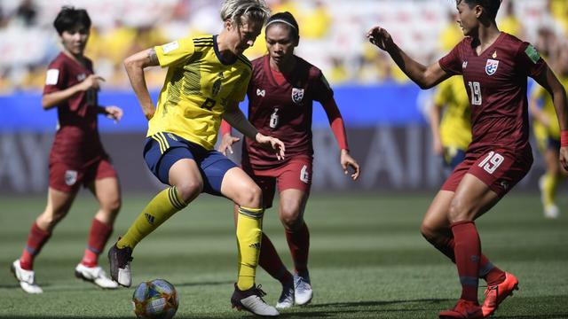 Swedia v Thailand Piala Dunia Wanita 2019
