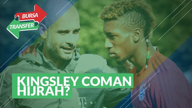 Berita Video tentang rumor kepindahan Kingsley Coman ke Manchester City