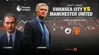 Swansea City 18 : 30 Manchester United (Liputan6.com/trieyas)