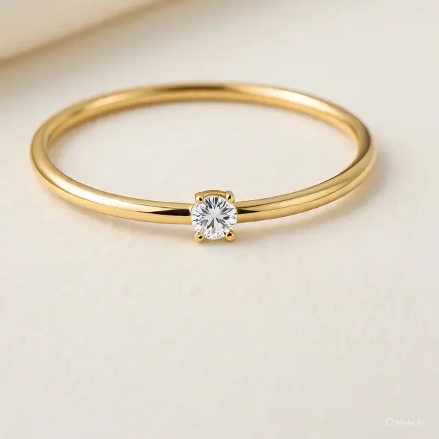 Gelang Bangle White Diamond (Created by Meta AI)